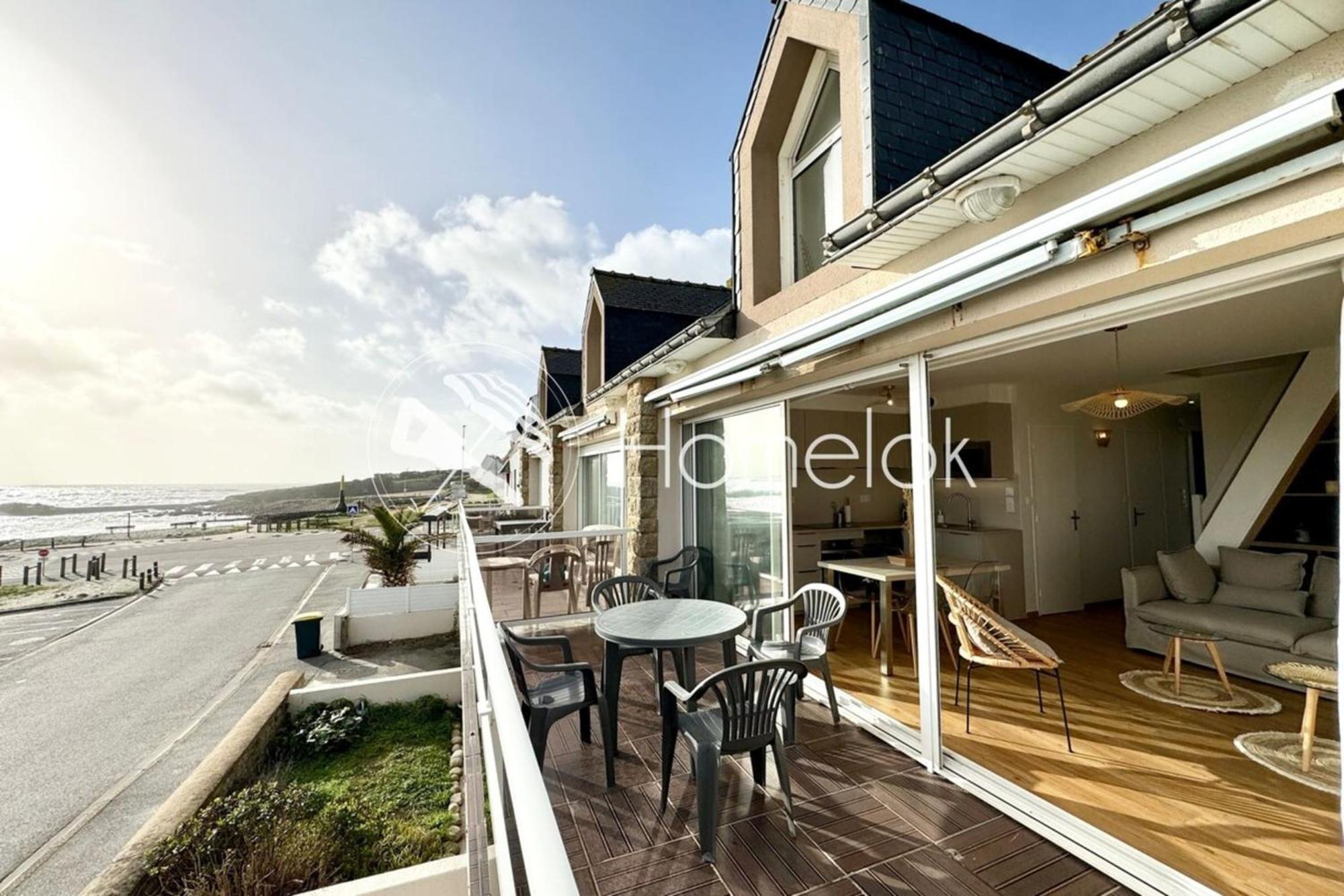 Magnifique ! T3 Les Pieds Dans L'Eau Vue Mer 플뢰메르 외부 사진